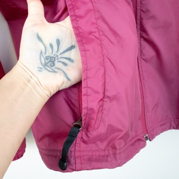L.L. BEAN Pink Windbreaker with Hood - Picture 6 of 10